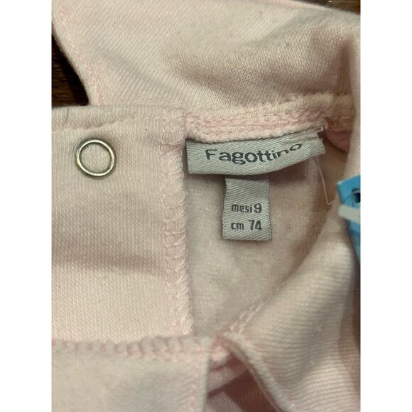 NWT Italian Kids Bear Moon sweatshirt- ilfagottino- 6-9M - Picture 6 of 15